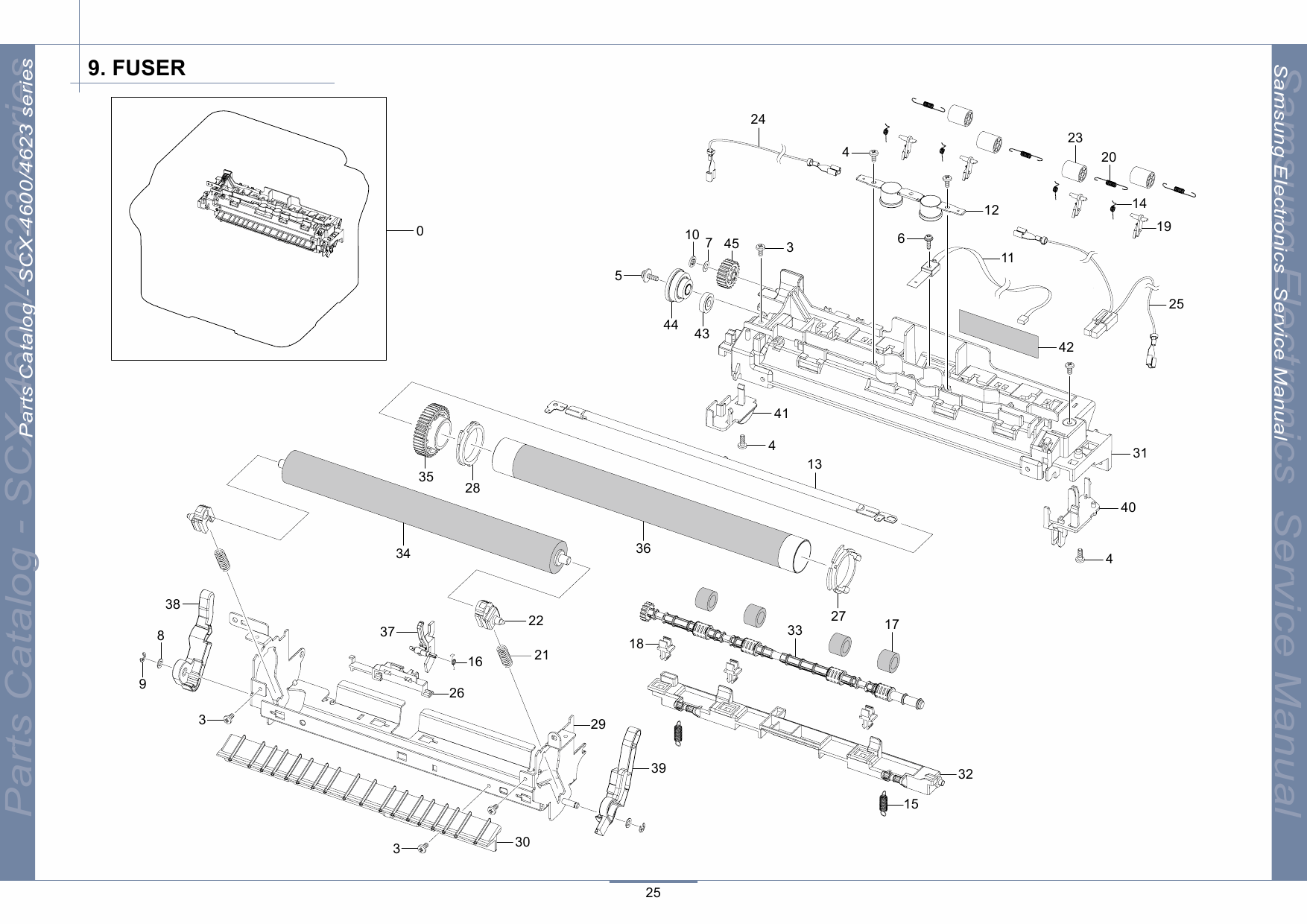 Samsung Digital-Laser-MFP SCX-4600 4623 Parts Manual-4